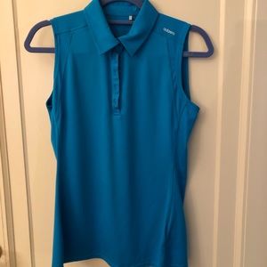 Adidas women’s sleeveless golf shirt